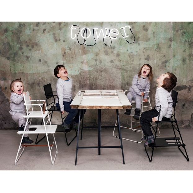 Towerchair High Chair - Black-product