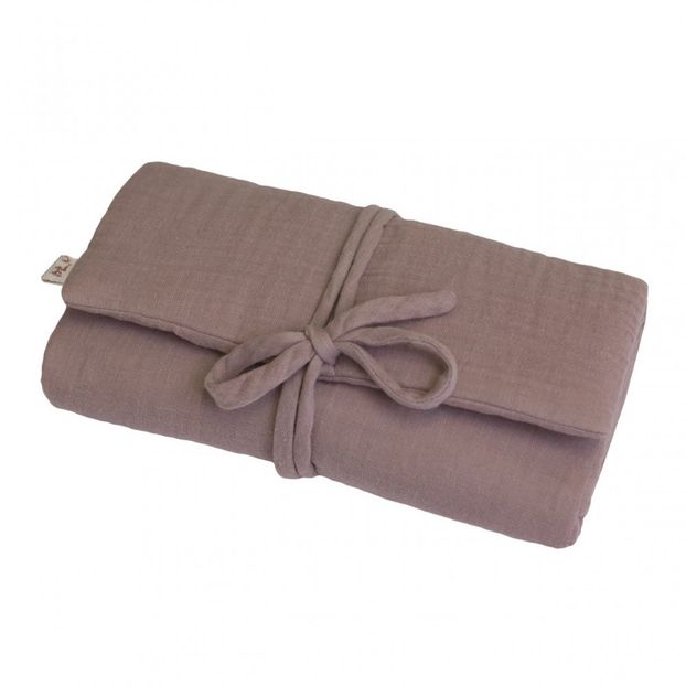 Travel changing mat - dusky pink-product