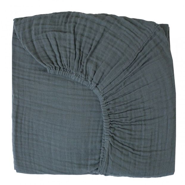 Sábana bajera - Azul grisáceo-product