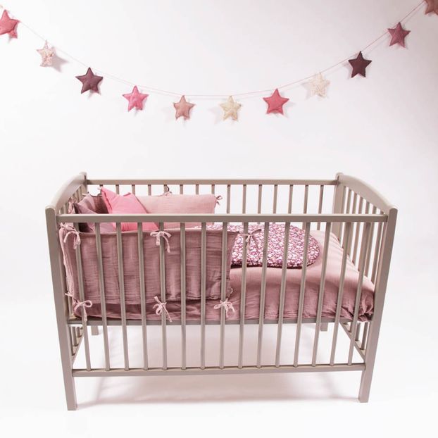 Lit bébé 60x120 cm Arthur - Laqué-product
