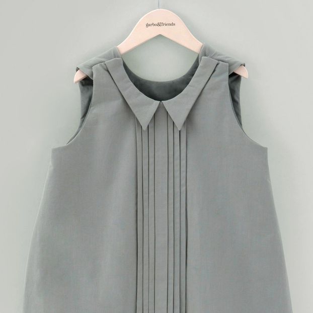 Gigoteuse Pleats Gris vert-product