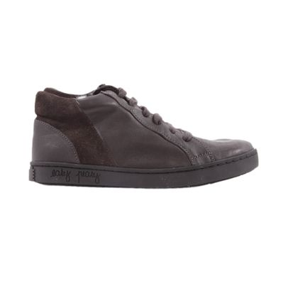 Sneakers Imbottite Zip Chobim Marrone