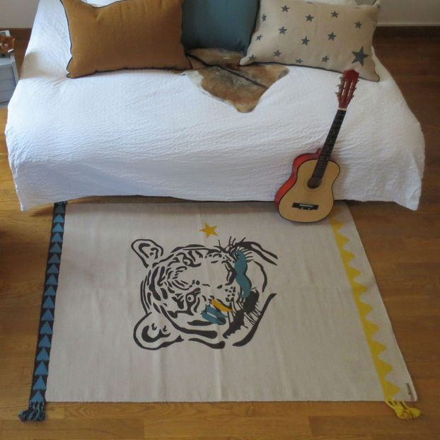 Tapis en laine Circus Tigre-product