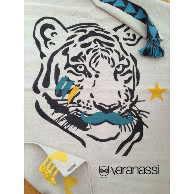 Tapis en laine Circus Tigre-product
