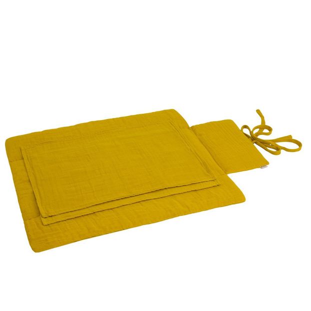 Travel changing mat - Mustard yellow-product