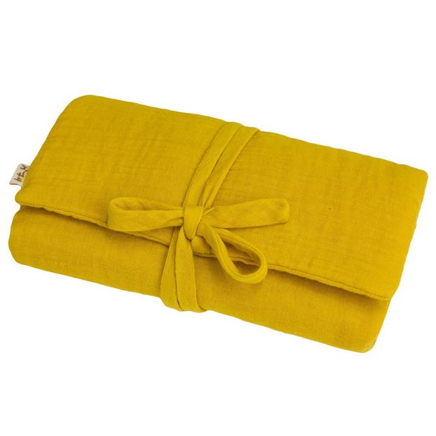 Travel changing mat - Mustard yellow-product