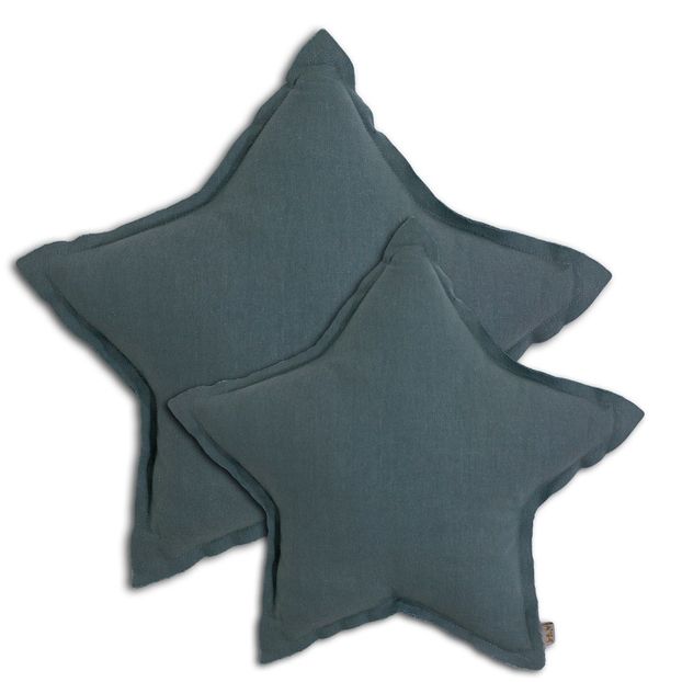 Sternkissen - Blau grau-product