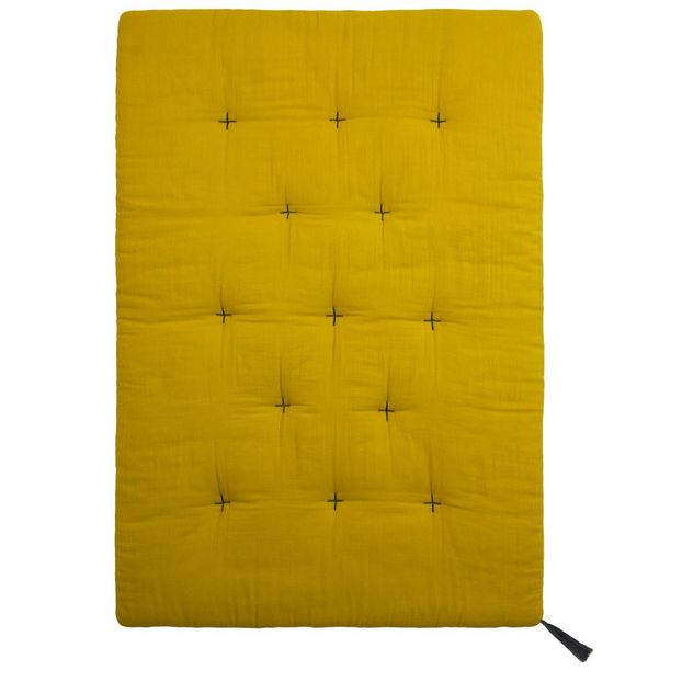 Futon quilt - Mustard yellow-product