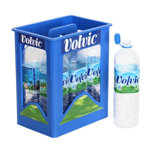 Caja de agua Volvic-product