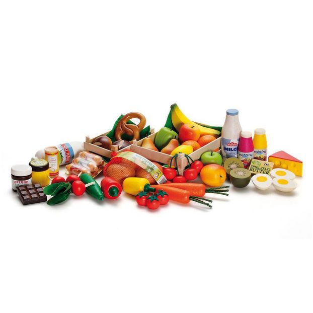 43-piece wooden market set-product
