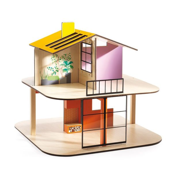 Color house dolls house-product