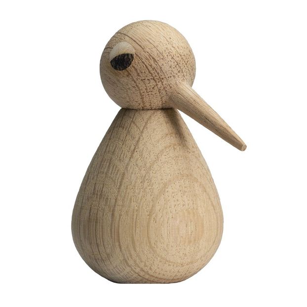 Langgestreckter Vogel aus natürlicher Eiche Kristian Vedel-product