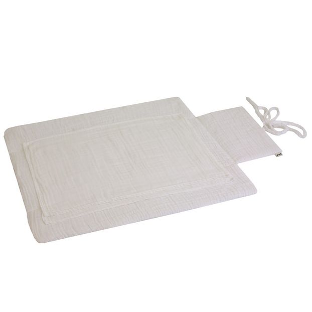 Travel changing mat - white-product