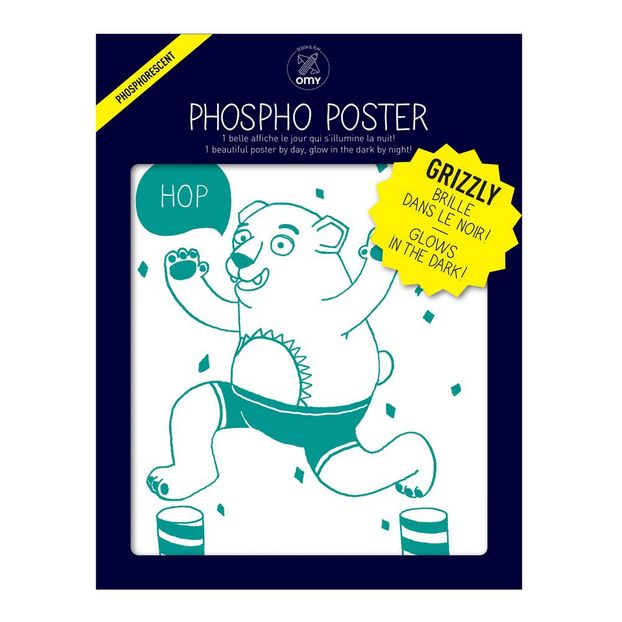 Orso Golw-in-the-dark Poster-product