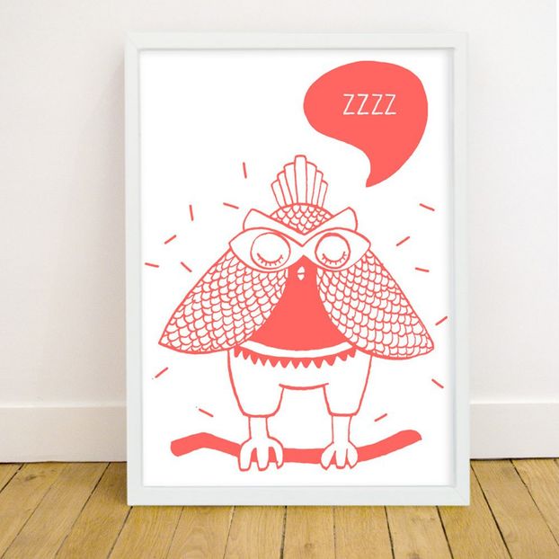 Loula glow-in-the-dark Poster-product