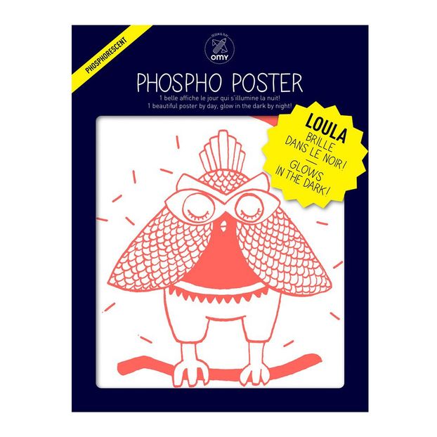 Loula glow-in-the-dark Poster-product