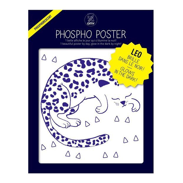 Poster phosphorescent - Leo-product