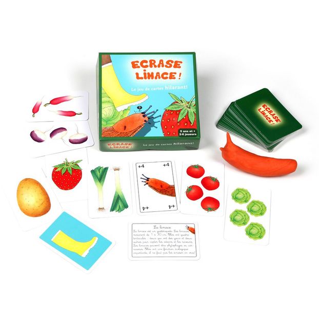 "Ecrase limace" Slug crushing card game-product