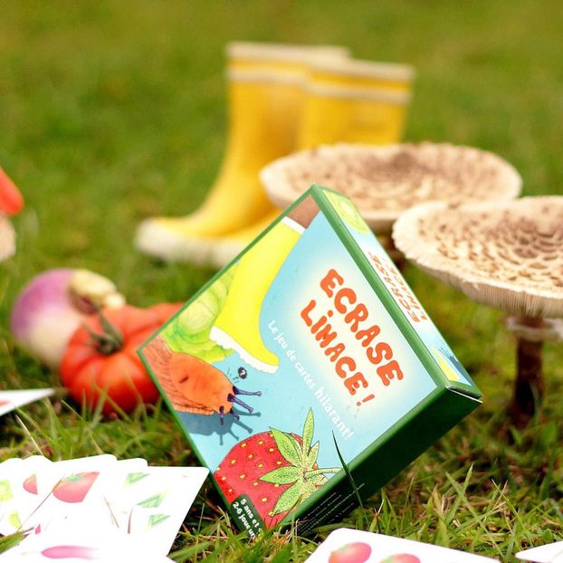 "Ecrase limace" Slug crushing card game-product