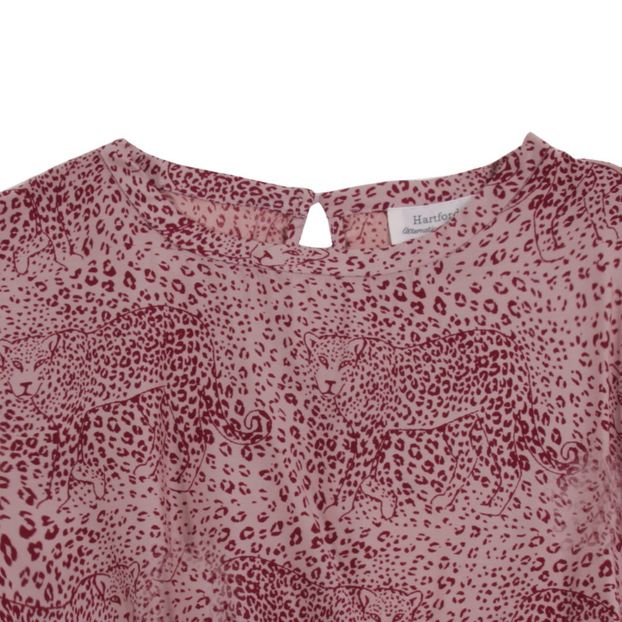 Robe Viscose Et Soie Léopard-product