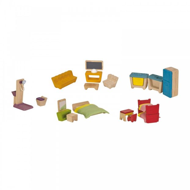 Maison de poupée Chalet meublée-product