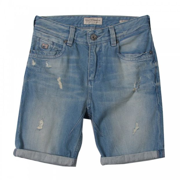 Denim Bermuda Shorts-product