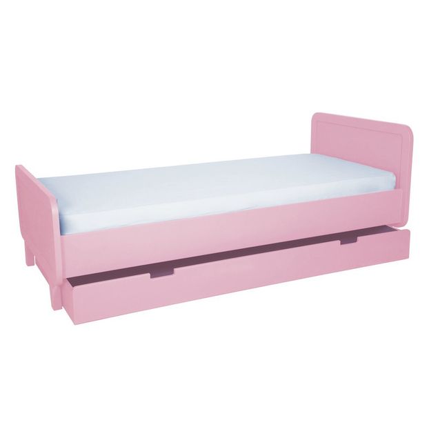 Lit Tiroir Lit rond - Vieux rose-product