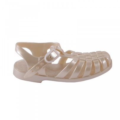 ...  Mode Ado  Chaussures  Sandales  Sandales en plastique Ivoire