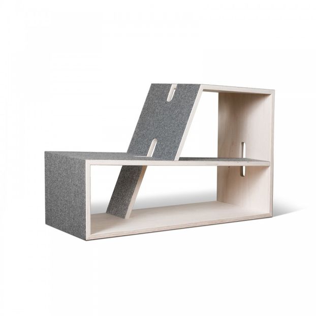 Libreria Pauli - Grigio-product