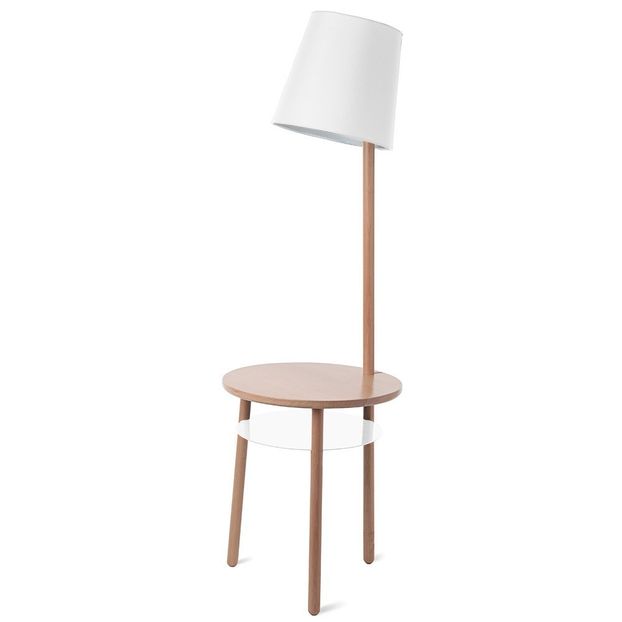 Josette lamp and table in one - white-product