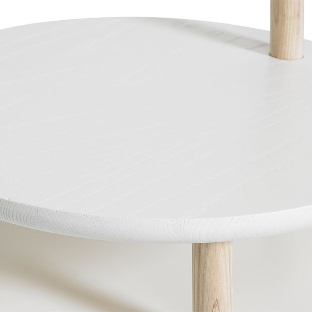 Josette lamp and table in one - white-product