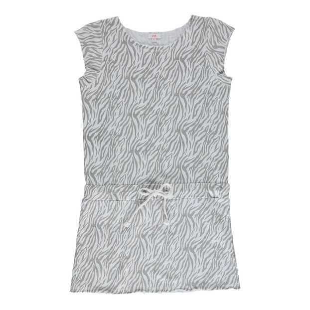 Zebra fleece dress-product