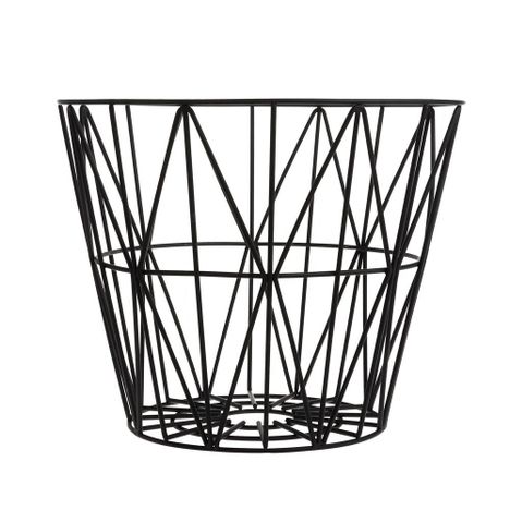 Medium Wire Basket - Black-product