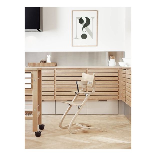 Chaise haute avec arceau naturel-product