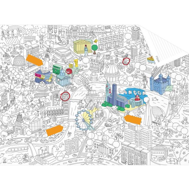 Lot de 4 pocket cartes Paris, Londres, Barcelone et New-York-product
