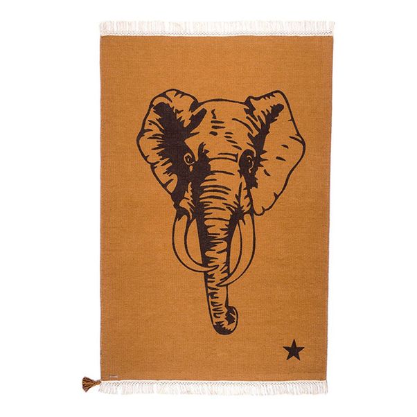 Gypsy Cotton Rug - Elephant-product