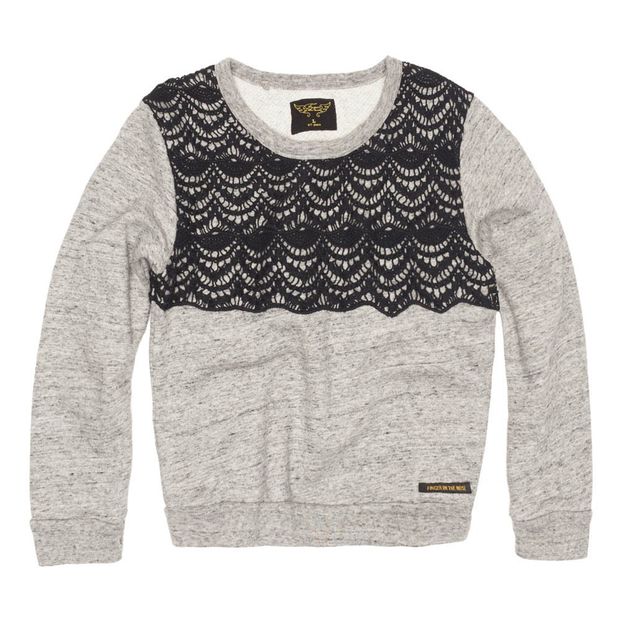 Violetta Lace Sweatshirt-product