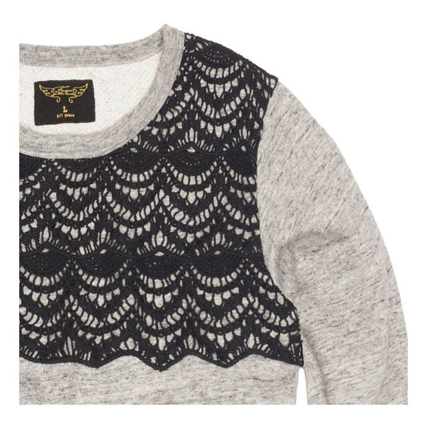 Violetta Lace Sweatshirt-product