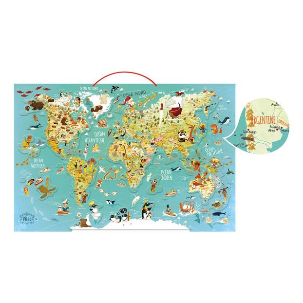 Magnetic World Map-product
