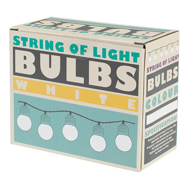 Leuchtkette Festival UK Steckdose-product