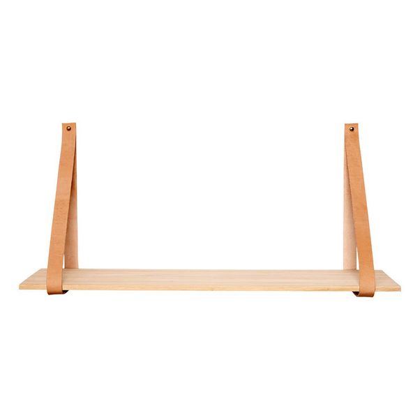 Leather Hook Wall-mounted Shelf-product
