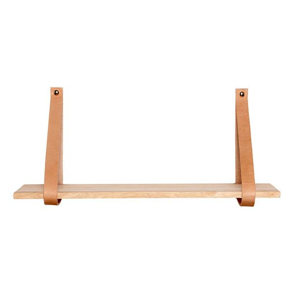 Leather Hook Wall-mounted Shelf-product
