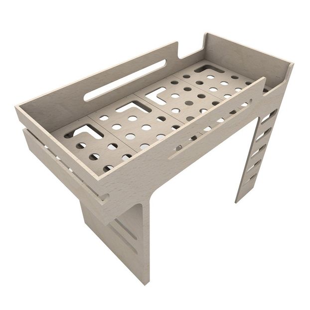 Lit mezzanine double échelle Funk bed-product