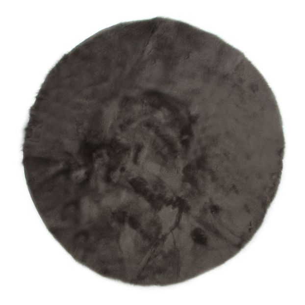 Tapis rond - Gris foncé-product