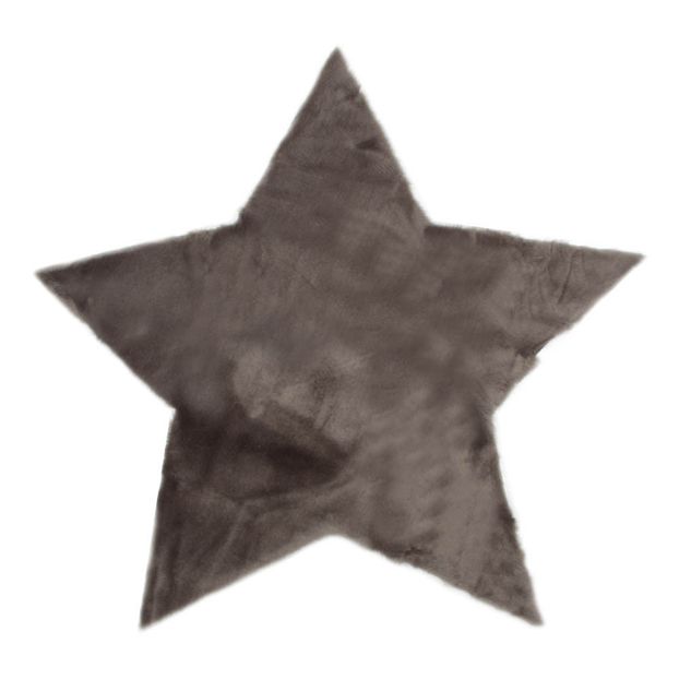 Teppich Stern - dunkelgrau-product