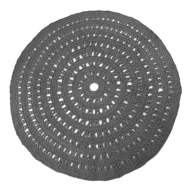 Tapis rond crochet-product