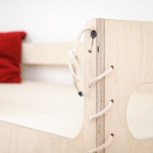 Letto a castello Flora in the Sky 190 cm - Doppia Scaletta-product