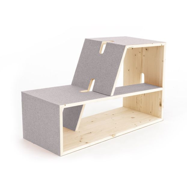 Pauli bookshelf - taupe-product
