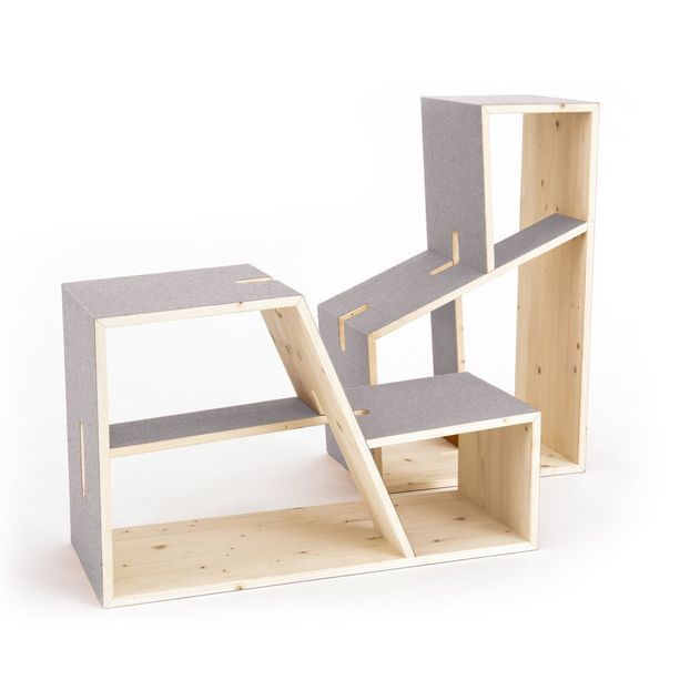 Pauli bookshelf - taupe-product
