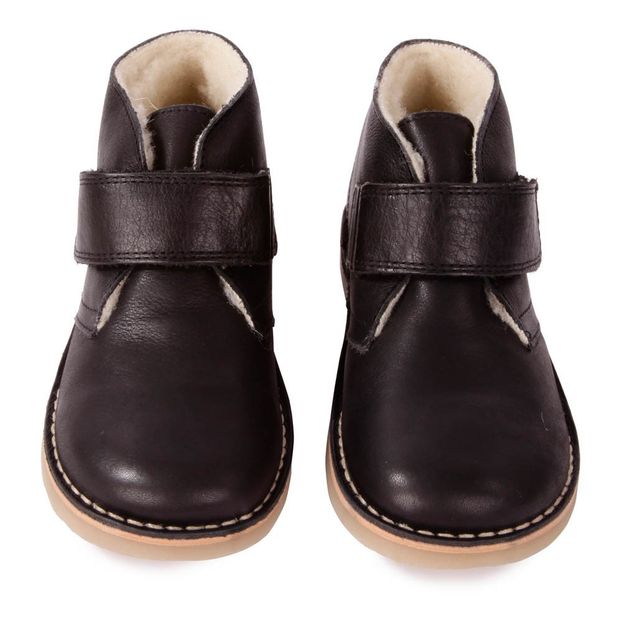 Fur Velcro Desert Boots-product